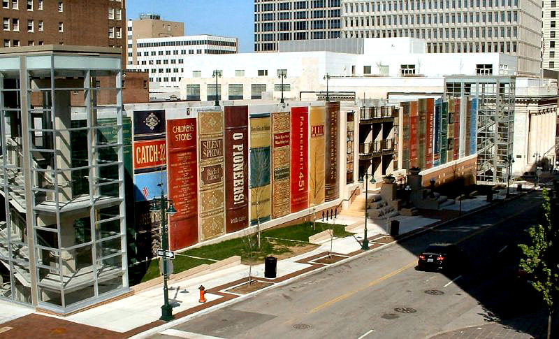 библиотека американского городка Канзас-Сити