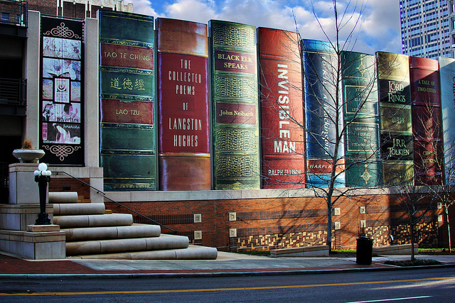 библиотека американского городка Канзас-Сити