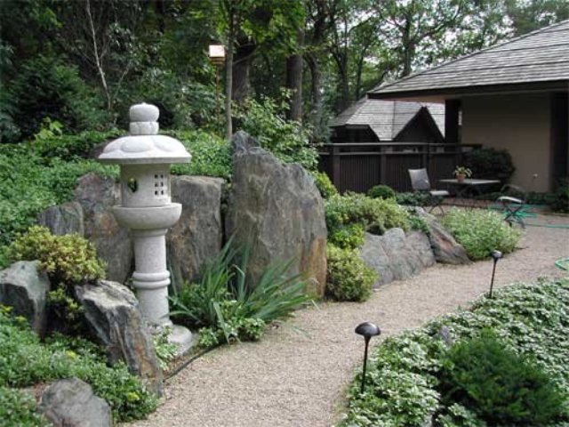 архитектурные формы в японском саду