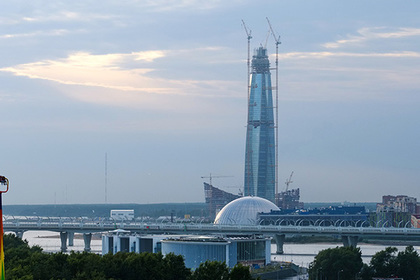 Строящийся в Санкт-Петербурге небоскреб стал самым высоким в Европе