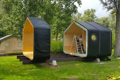 В Нидерландах построили дома из картона за 30 тысяч евро