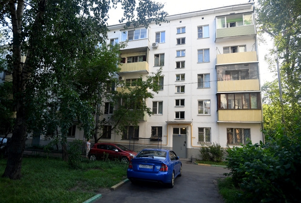 Пятиэтажный жилой дом в Москве