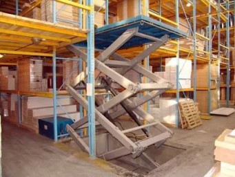 Грузовые подъёмники, облегчающие физический труд при работе склада