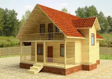 Проекты деревянных домов для дачи в Орле
