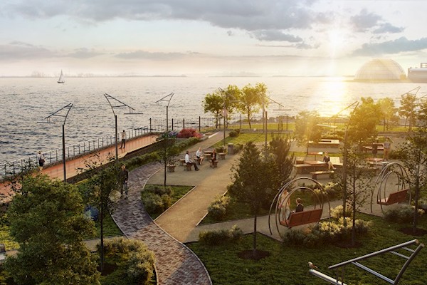 Где строятся дома со своими набережными