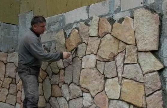 Укладка стен из природного камня самостоятельно